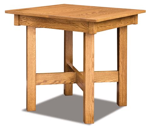 Open Mission Amish Solid Wood Tables Kvadro Furniture