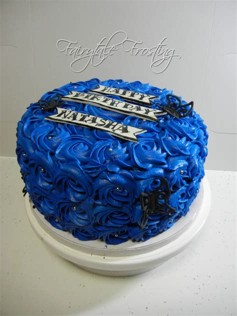 Royal Blue Birthday Cake | www.pixshark.com - Images Galleries With A Bite!