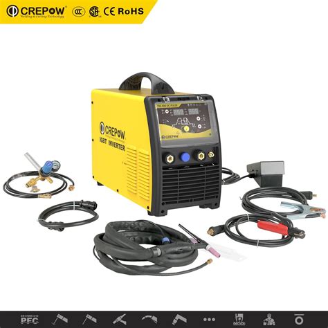 Crepow Indutrial Dc Inverter Pulsed Tig Welder A With Pulsed Tig