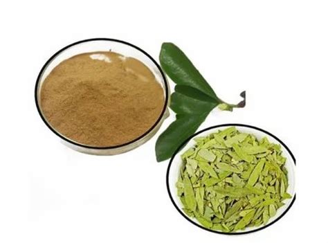 Mehndi Green Cassia Angustifolia Vahl Senna Dry Extract Powder