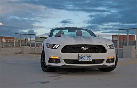 Car Review 2017 Ford Mustang Gt Convertible Driving