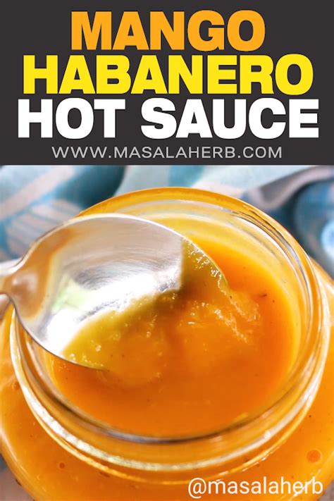 Zesty Mango Habanero Hot Sauce Artofit