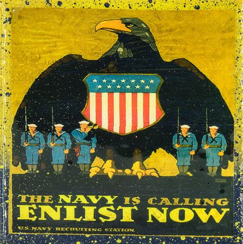 * Stella Divina * | Vintage Patriotic Military Art - The Navy Is ...