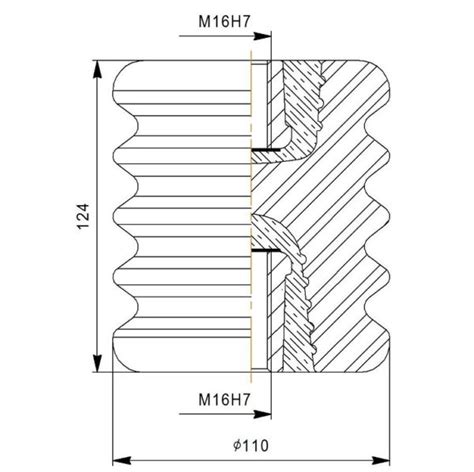 Изолятор опорный И8-80 II О2 - купить от производителя с доставкой по ...