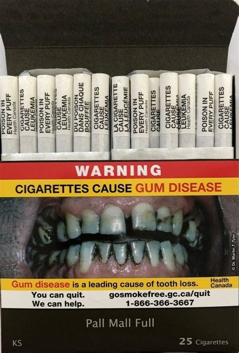 Poison In Every Puff Worlds First Health Warnings Directly On