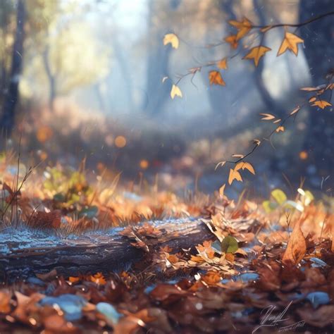 Un camino sinuoso a través de un colorido bosque otoñal conduce a un