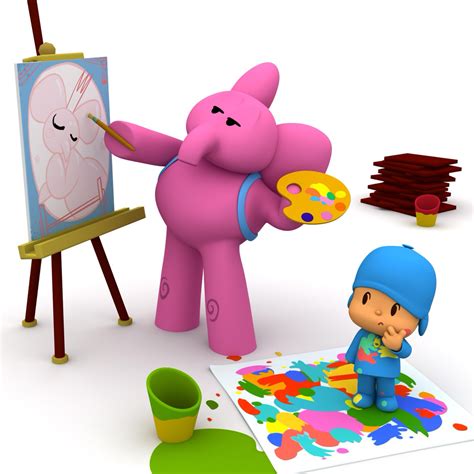 Pocoyo paintings search result at PaintingValley.com