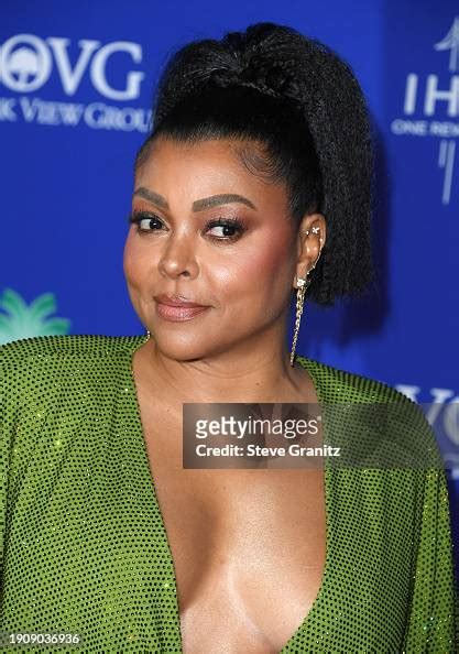 Taraji P Henson Arrives At The 2024 Palm Springs International Film News Photo Getty Images