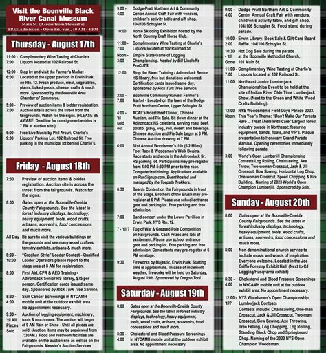 Flack Broadcasting Event Brochure And On Air Coverage For 76th Annual New York State Woodsmen