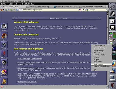 Window Maker Live CD (Linux) - Download, Review, Screenshots