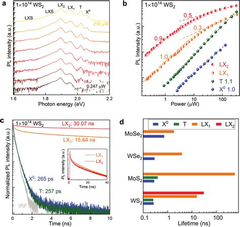 Power Dependent And Time Resolved Pl Spectra Of 1 × 10 14 Cm −2 Proton Download Scientific