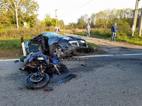 MONTALENGHE Incidente Mortale In Strada Foglizzo Auto Contro Moto