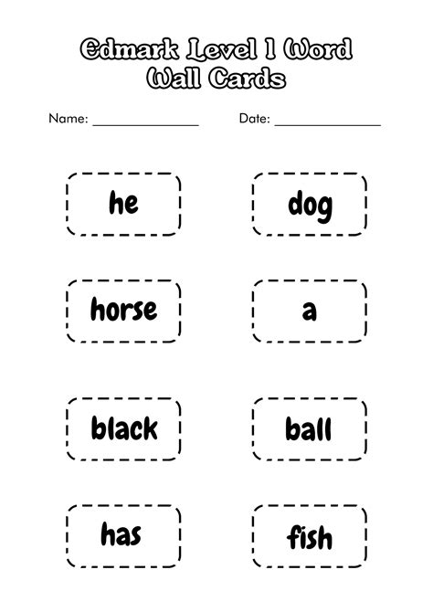 19 Best Images Of Edmark Worksheets Level 1 Edmark Reading Program