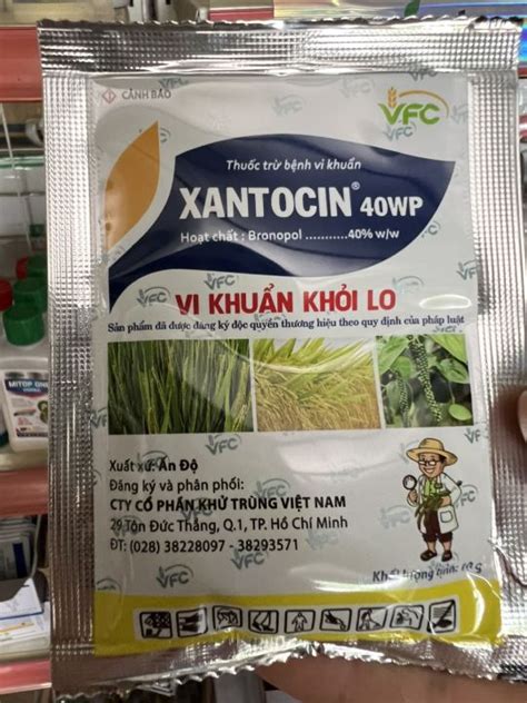 Thuốc trừ bệnh Xantocin 40wp gói 10gr Thuốc trừ vi khuẩn Lazada vn