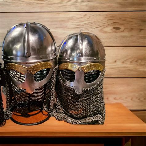 Tjele Helmet Viking Helmet Etsy