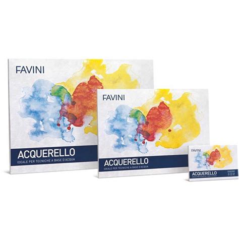 Blocco Acquerello Fg Gr X Cm Favini Ufficiodiscount It