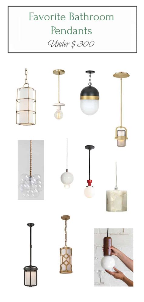 Pendants in the Bathroom: Passing Fad or New Fresh Classic? - Home Glow Design