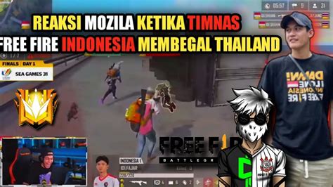 REAKSI LETDA HYPER SAAT TIMNAS FREE FIRE INDONESIA MEMB3G4L TEAM DARI