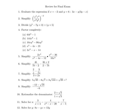 Solved 1 Evaluate The Expression If X−2 And Y63x−y3y−x