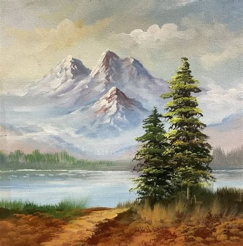 Hill Landscape Painting