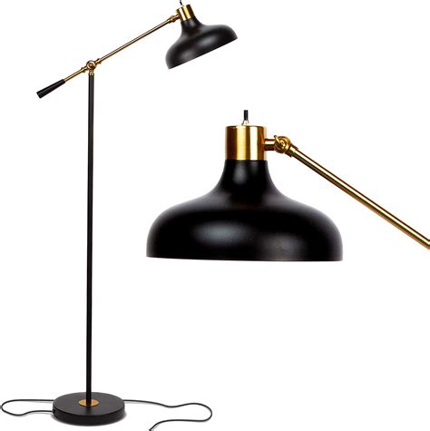 Brightech Wyatt Industrial Floor Lamp For Living Rooms Bedrooms