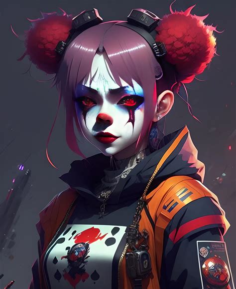 Creepy Clown Girl 2 By Ladyaly On Deviantart