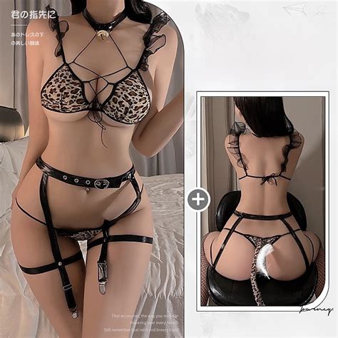 Đồ Cosplay Họa Tiết Báo Hoa Mai B Lingerie