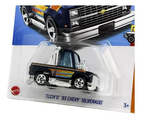 Hot Wheels Toond Chevy Silverado Hkk Mercadolivre