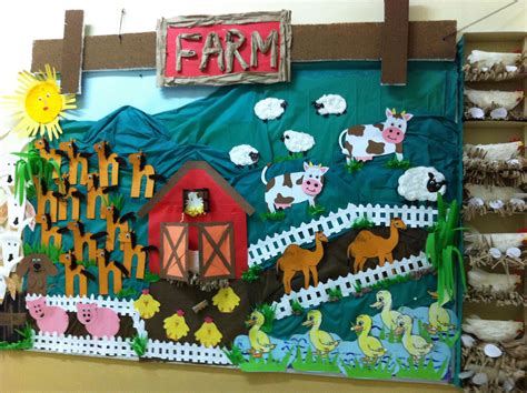 Farm Bulletin Board Farm Animals Preschool Farm Theme Preschool Farm