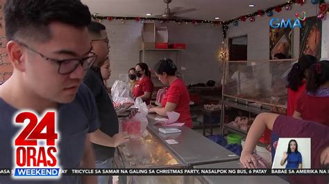 Mga Humahabol Sa Handa Sa Noche Buena Dumayo Sa Mga Pamosong Tindahan