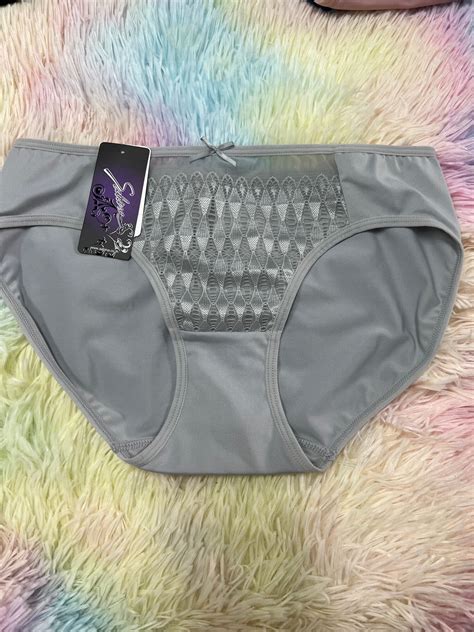 Sabina ซาบนา กางเกงชนใน Bikini รน Habpy Non Push สเทา ถายจากสนคาจรง MixASale