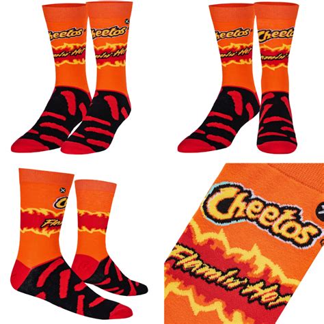Flamin Hot Cheetos Crew Socks Canada Retrofestive Ca