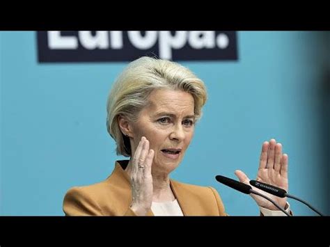 Урсула фон дер Ляйен: ЕС должен больше тратить на оборону - YouTube
