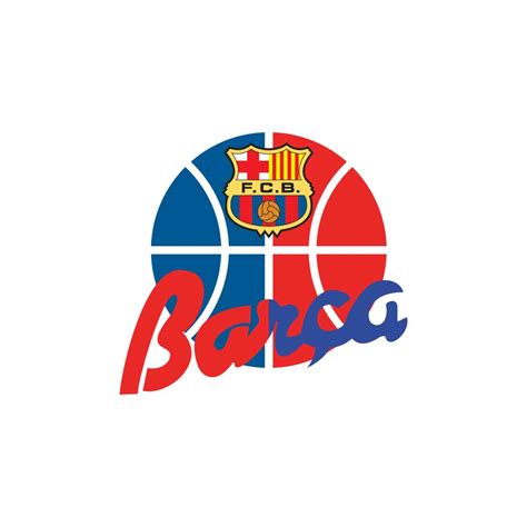 Fc Barcelona De Baloncesto Escudo Antiguo Logo Vector Ai PNG