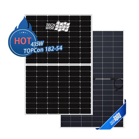 Best Price 425W 430W N Type Solar Panels 108 Cells Half Cut Bifacial