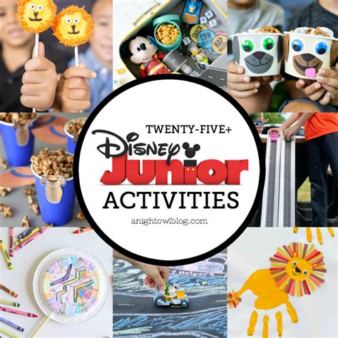 25+ Disney Junior Activities – Crafts, Recipes and More - A Night Owl Blog