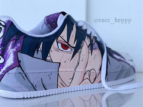 Naruto X Sasuke Air Force 1 Custom In 2022 Air Force 1 Custom