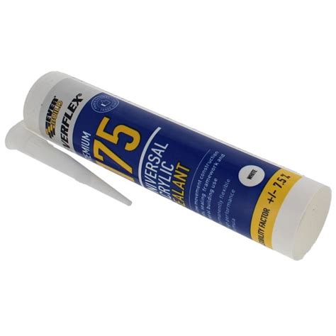 Everflex 175 Universal Acrylic Sealant White 300ml L S Engineers