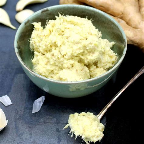 Ginger Garlic Paste - Holy Cow Vegan