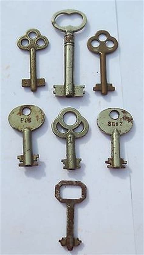 7 Vintage Roll Top Desk Keys Antique Price Guide Details Page