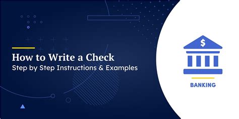 How To Write A Check Step By Step Instructions And Examples