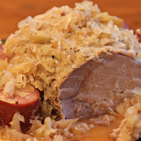 Pork Roast And Sauerkraut Recipe Allrecipes