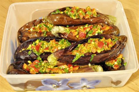 Умопомрачительные маринованные баклажаны по-египетски - вкуснятина!