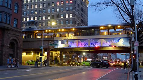 Metro North 125th Street Artwork ‘Harlem Encore’ Lights up the Night ...