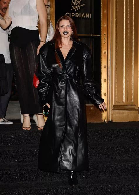 Julia Fox Risks Major Wardrobe Malfunction As She Goes Almost Nude In