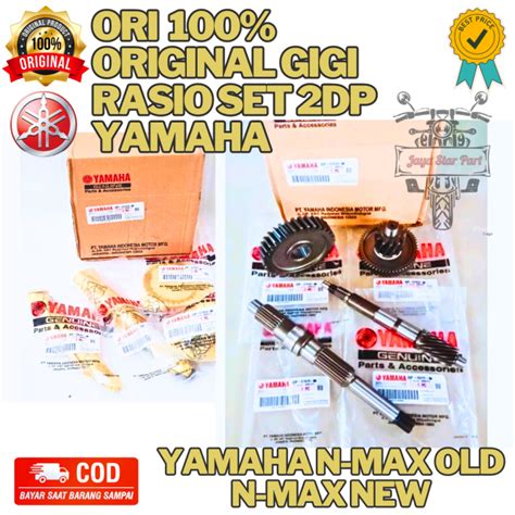 ORIGINAL YAMAHA YGP GIGI RASIO SET KODE 2PH E7431 00 KOMPLIT GEAR