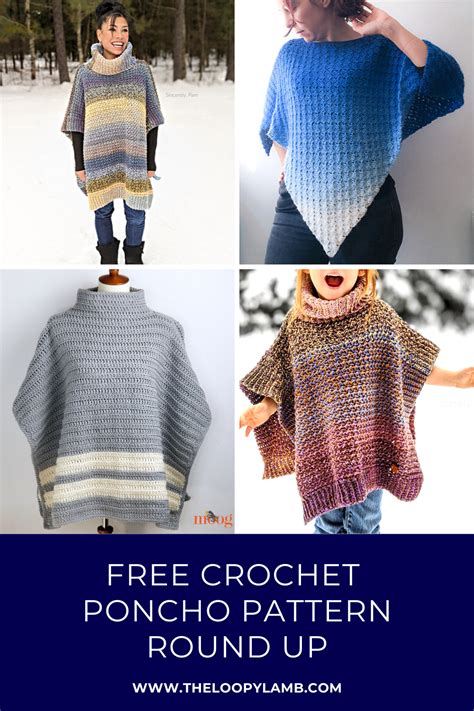 Free Poncho Crochet Patterns You Ll Love To Make