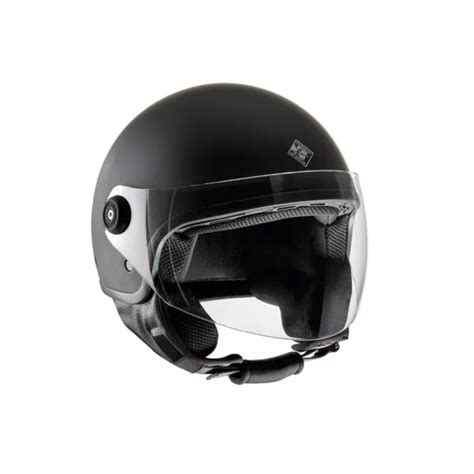 CASCO JET TUCANO Urbano EL Jettin Nero Opaco Mis S 55 Roma EUR 53 00