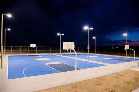 The Best LED Lighting Solution For Basketball Court Lighting ZGSM