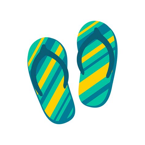 Flip Flop Beach Shoes Relaxing By The Sea During The Holidays 19786879 Png